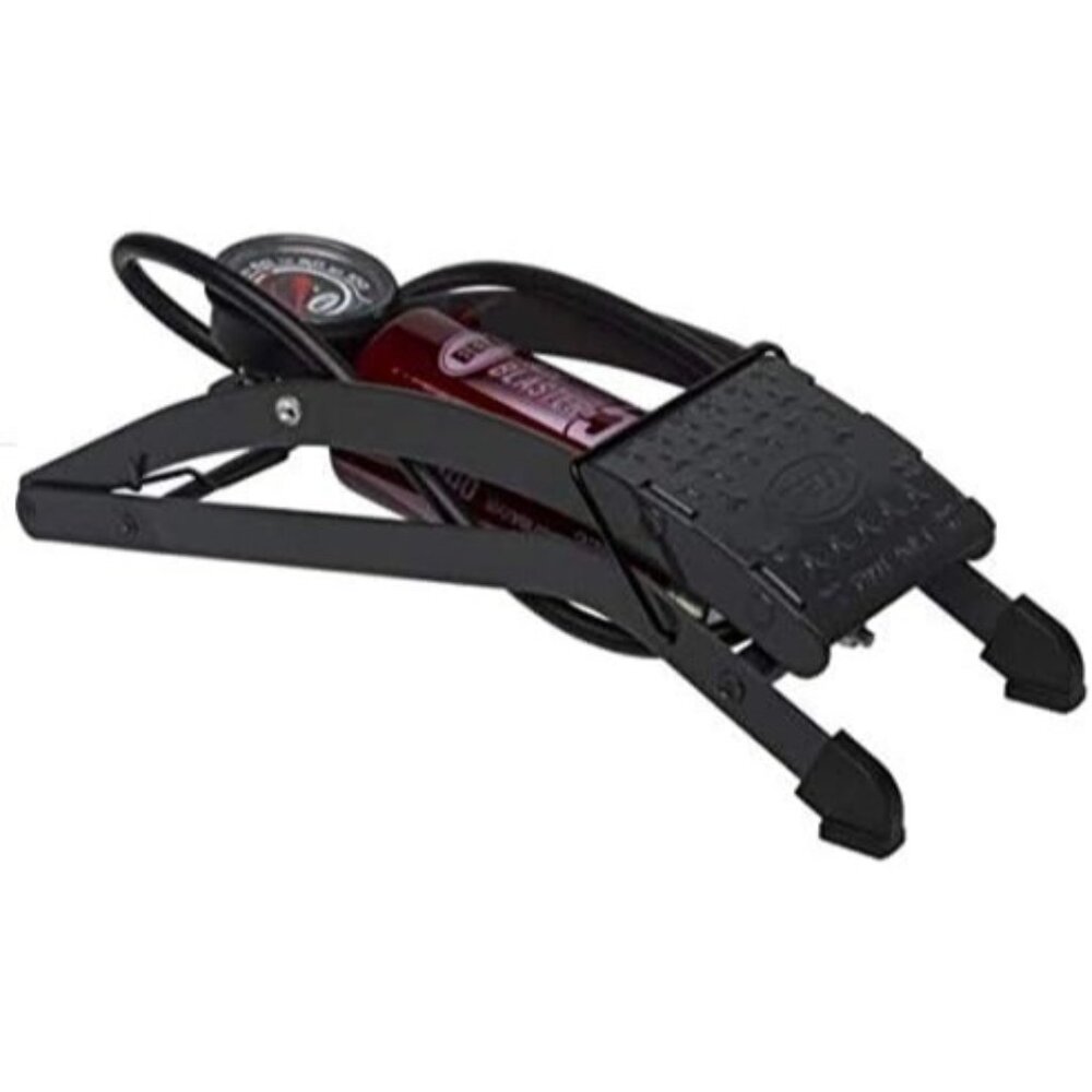 Bell Airblaster 500 Bicycle Tire Foot Pump with Air Pressure Gauge